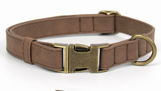 Collier en Daim Chocolat Personnalisé