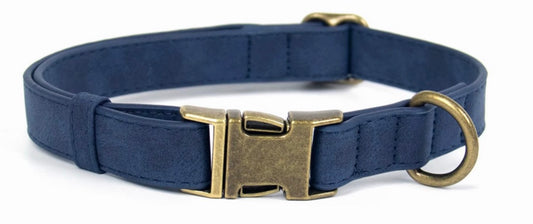 Collier en Daim Marine Personnalisé