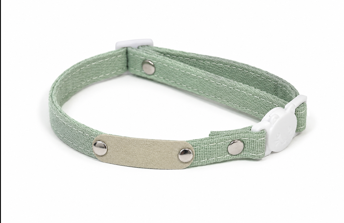Collier Chat Vert