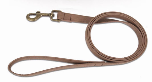 Laisse pour Chien en Daim Chocolat